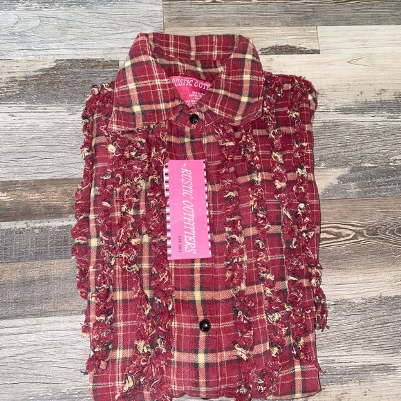 Rustic Outfitters Flannel Tunic NWT - Picture 9 of 10
